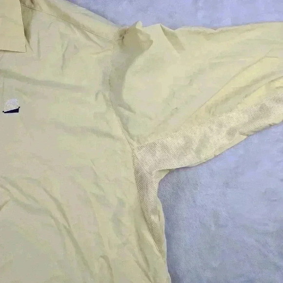 Solumbra Long Sleeve Button Up Yellow Sz XL - Picture 5 of 7